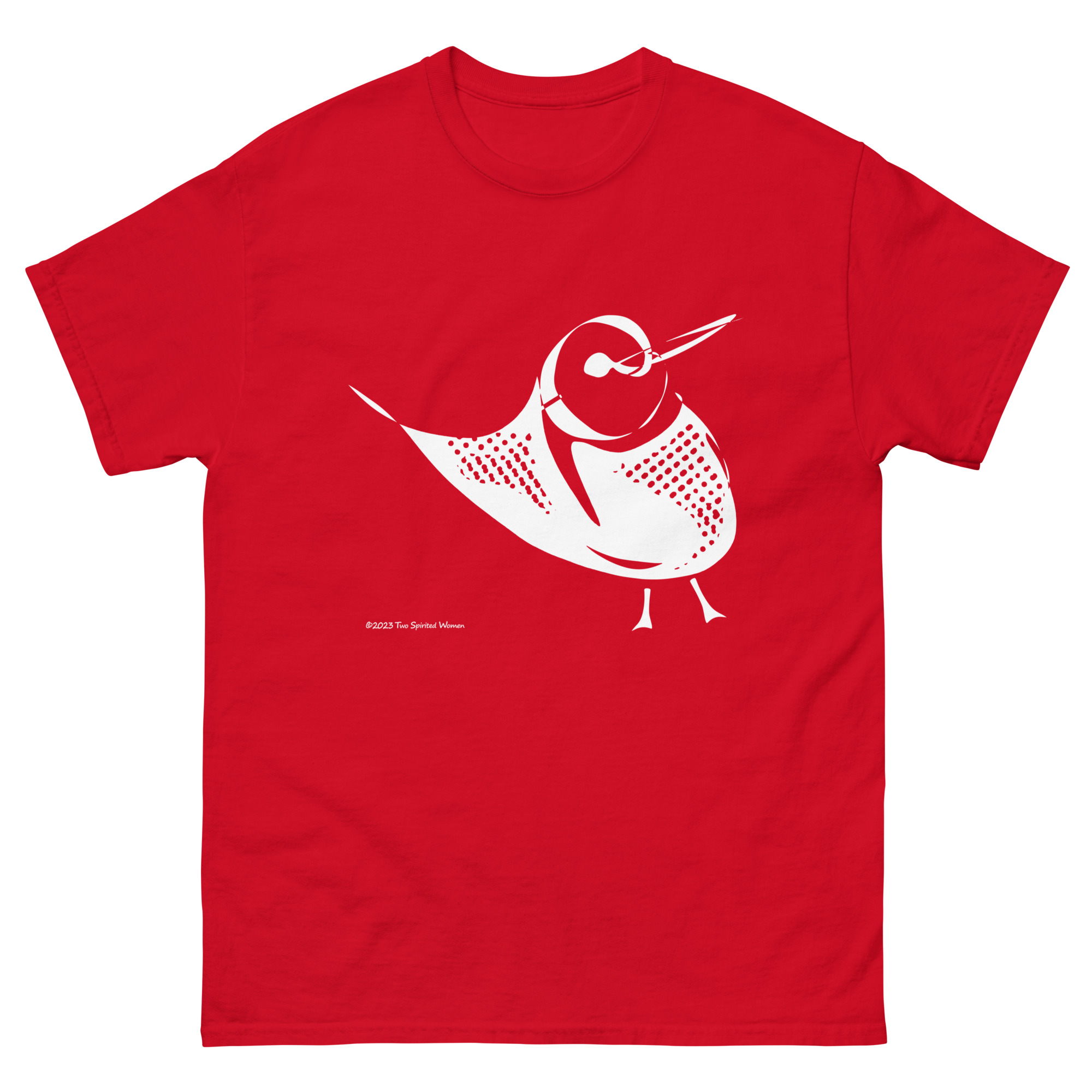 PERKY BIRD (white) - Men's Classic T-Shirt