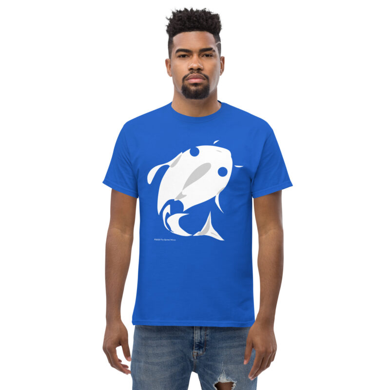 WHITE FISH - Men's Classic T-Shirt - Image 16