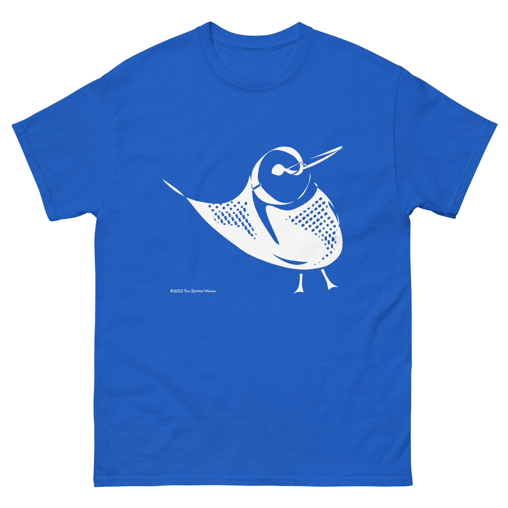 PERKY BIRD (white) - Men's Classic T-Shirt - Image 8