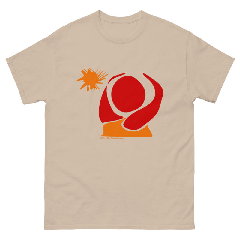 BIG SUN I (red) - Men's Classic T-Shirt - Image 11