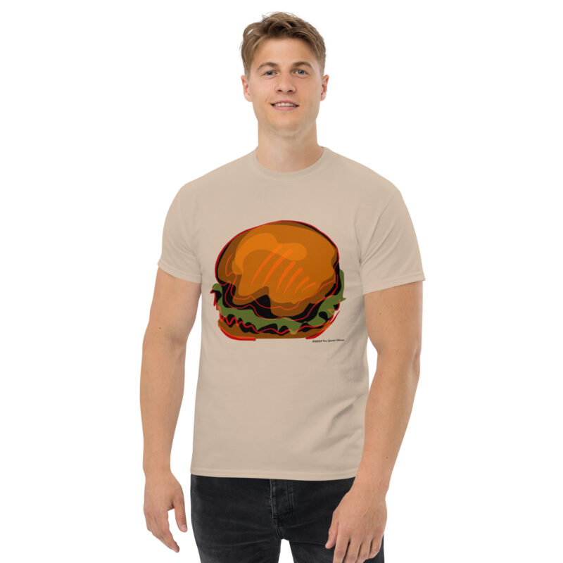 BURGER (lighter tees) - Men's Classic T-Shirt - Image 13