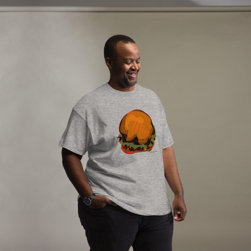 BURGER (lighter tees) - Men's Classic T-Shirt - Image 12