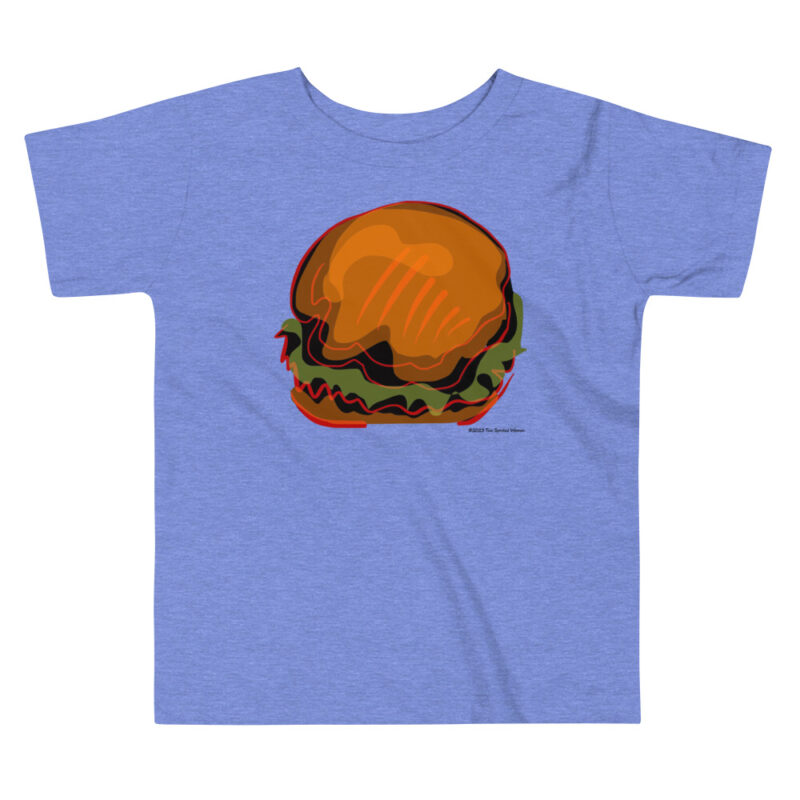 BURGER - Toddler Tee - Image 4
