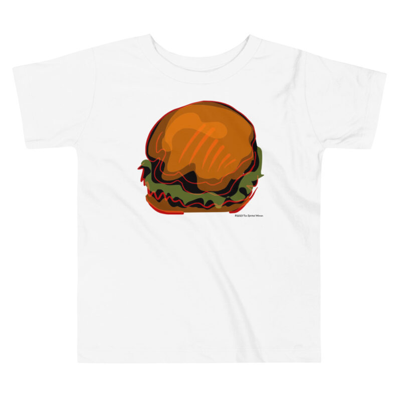 BURGER - Toddler Tee - Image 6