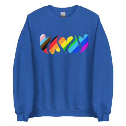 HEARTS OF PRIDE - Unisex 50/50 Sweatshirt