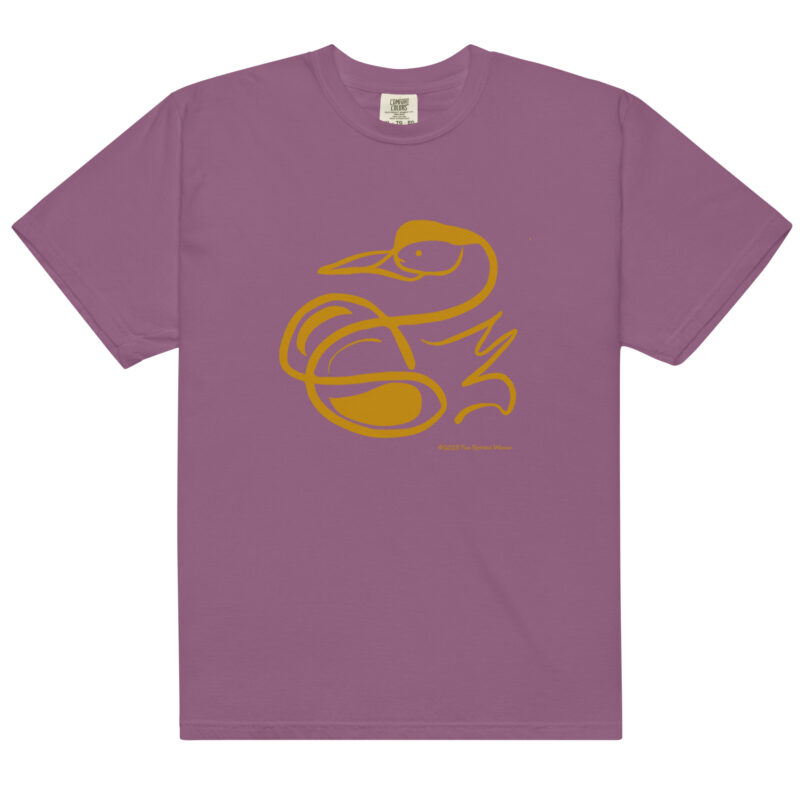 GOLD SWAN - Unisex Soft Heavyweight Tee - Image 5