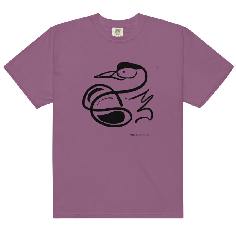 BLACK SWAN - Unisex Soft Heavyweight Tee - Image 3