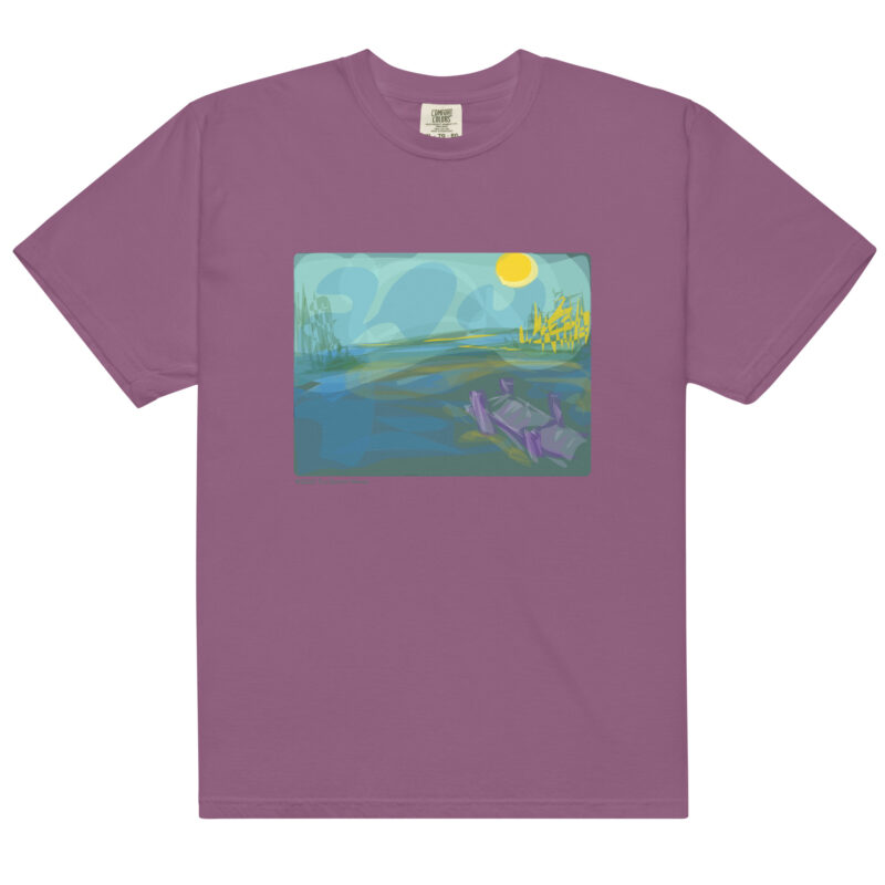 WATERFRONT - Unisex Soft Heavyweight Tee - Image 4