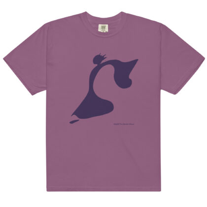 TAKE THE LEAP (purple) - Unisex Soft Heavyweight Tee