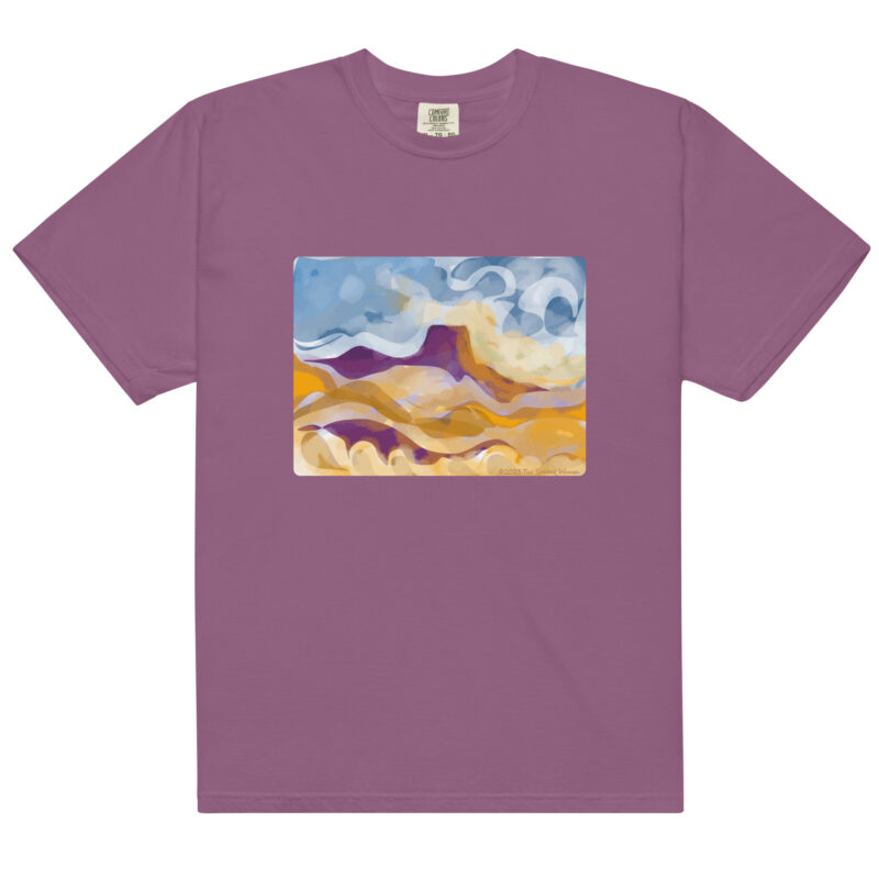 ABIQUIU PEDERNAL - Unisex Soft Heavyweight Tee - Image 6