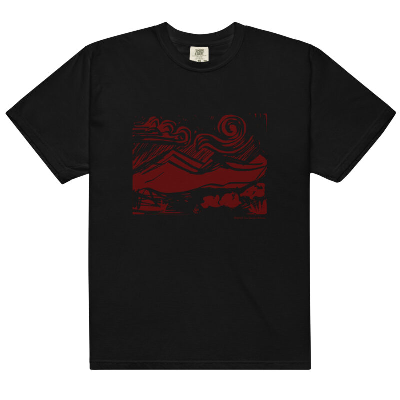 SANGRE DE CRISTO MOUNTAINS - Unisex Soft Heavyweight Tee - Image 2