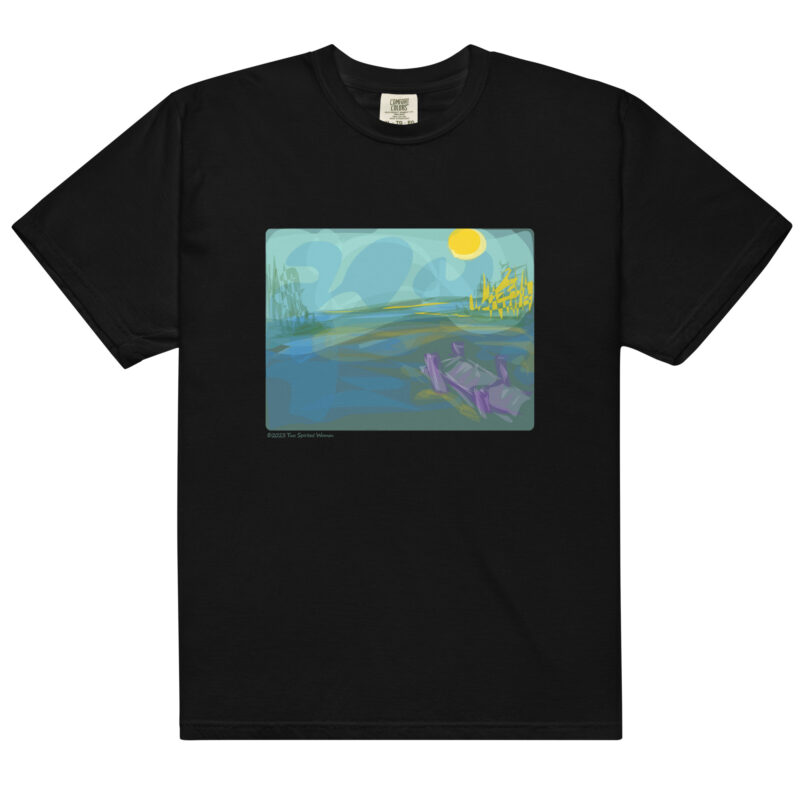 WATERFRONT - Unisex Soft Heavyweight Tee - Image 2