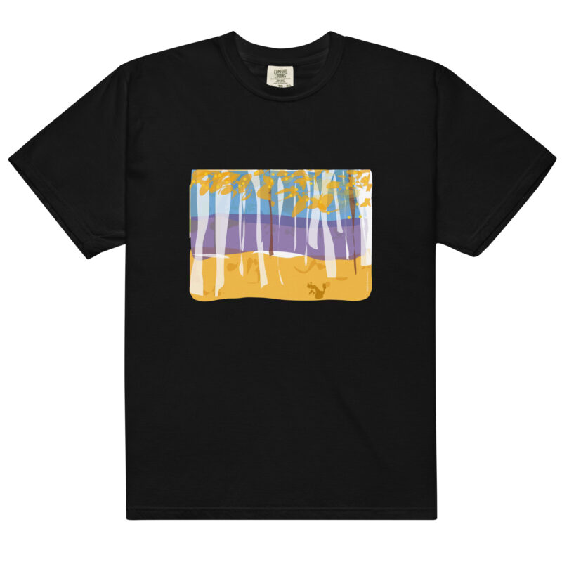 ASPEN - Unisex Soft Heavyweight Tee - Image 2