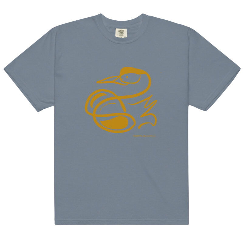 GOLD SWAN - Unisex Soft Heavyweight Tee - Image 8