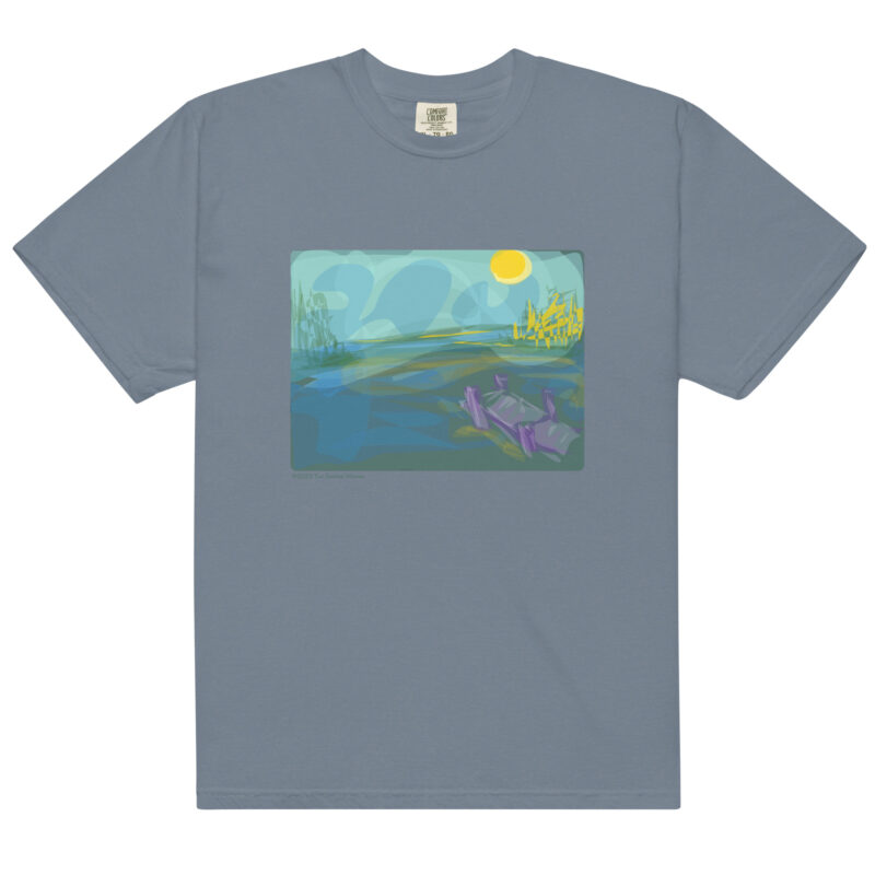 WATERFRONT - Unisex Soft Heavyweight Tee - Image 7