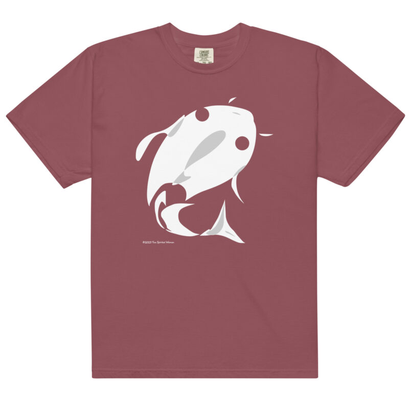 RED FISH - Unisex Soft Heavyweight Tee - Image 10