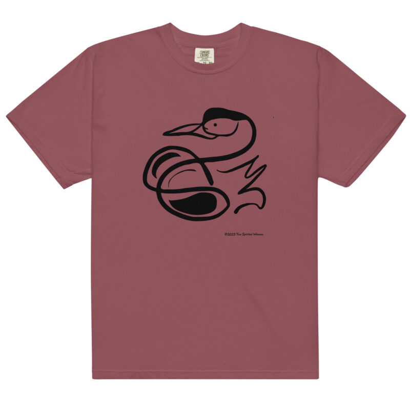 BLACK SWAN - Unisex Soft Heavyweight Tee - Image 2