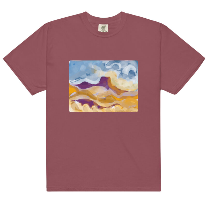 ABIQUIU PEDERNAL - Unisex Soft Heavyweight Tee - Image 5