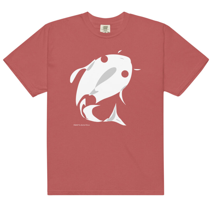 RED FISH - Unisex Soft Heavyweight Tee - Image 12