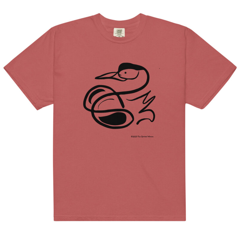 BLACK SWAN - Unisex Soft Heavyweight Tee - Image 4