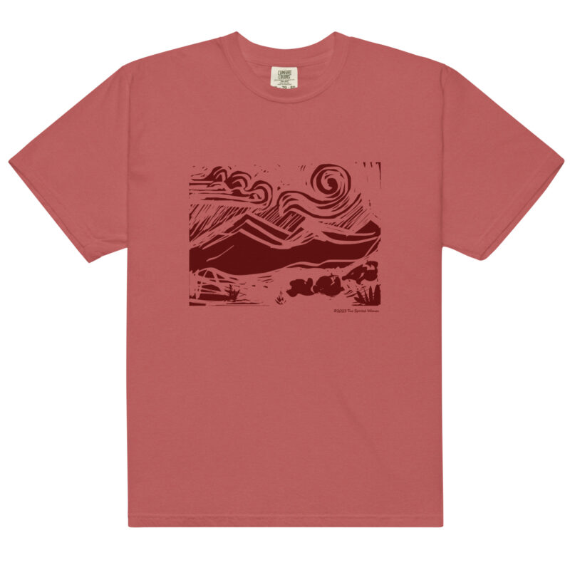 SANGRE DE CRISTO MOUNTAINS - Unisex Soft Heavyweight Tee - Image 7