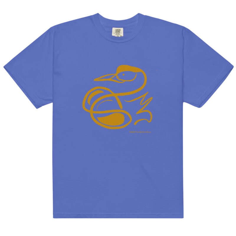 GOLD SWAN - Unisex Soft Heavyweight Tee - Image 7