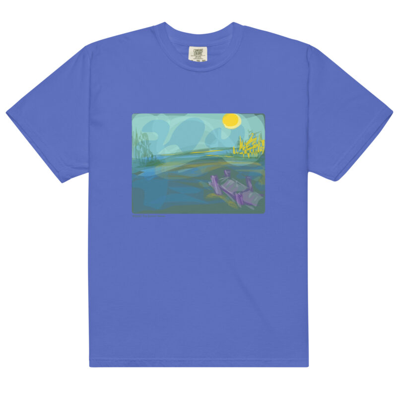 WATERFRONT - Unisex Soft Heavyweight Tee - Image 5