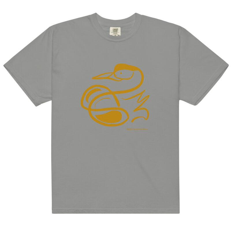 GOLD SWAN - Unisex Soft Heavyweight Tee - Image 10