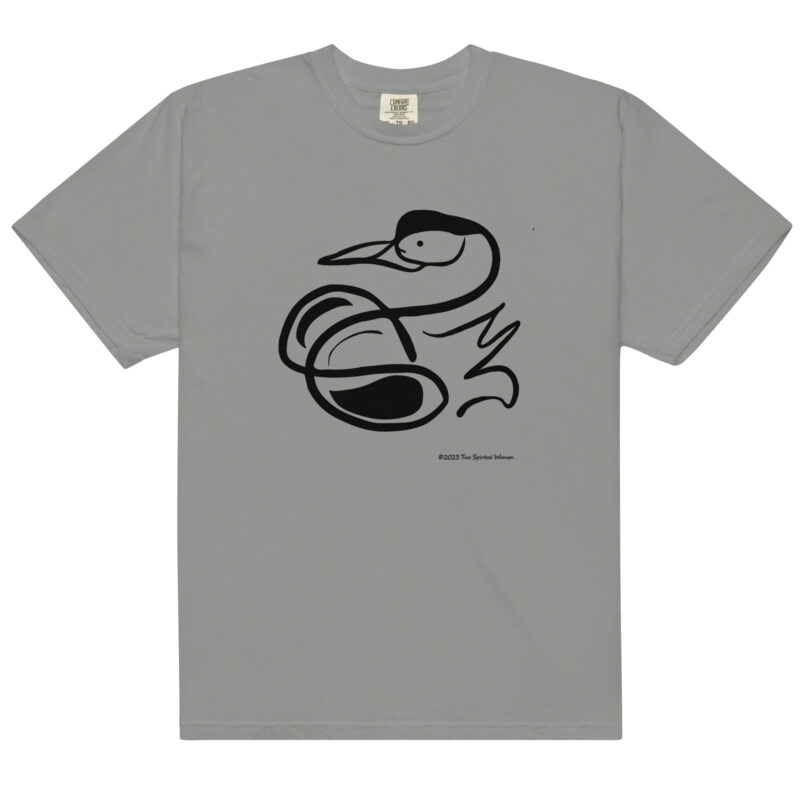 BLACK SWAN - Unisex Soft Heavyweight Tee - Image 9