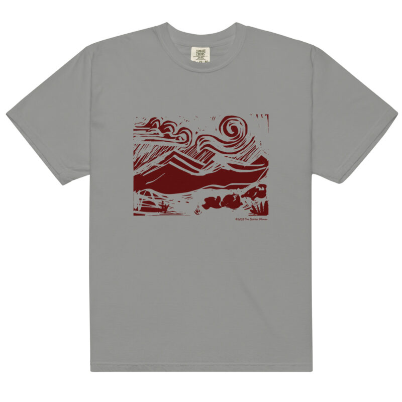 SANGRE DE CRISTO MOUNTAINS - Unisex Soft Heavyweight Tee
