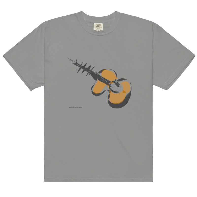 GUITAR - Unisex Soft Heavyweight Tee - Image 11