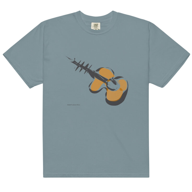 GUITAR - Unisex Soft Heavyweight Tee - Image 10