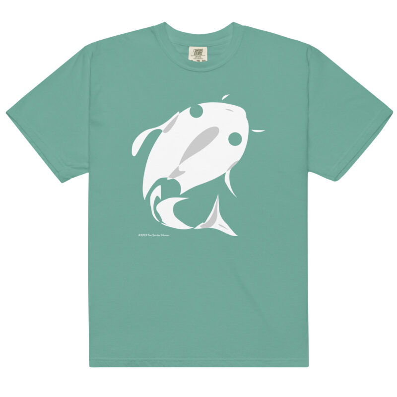 RED FISH - Unisex Soft Heavyweight Tee - Image 15