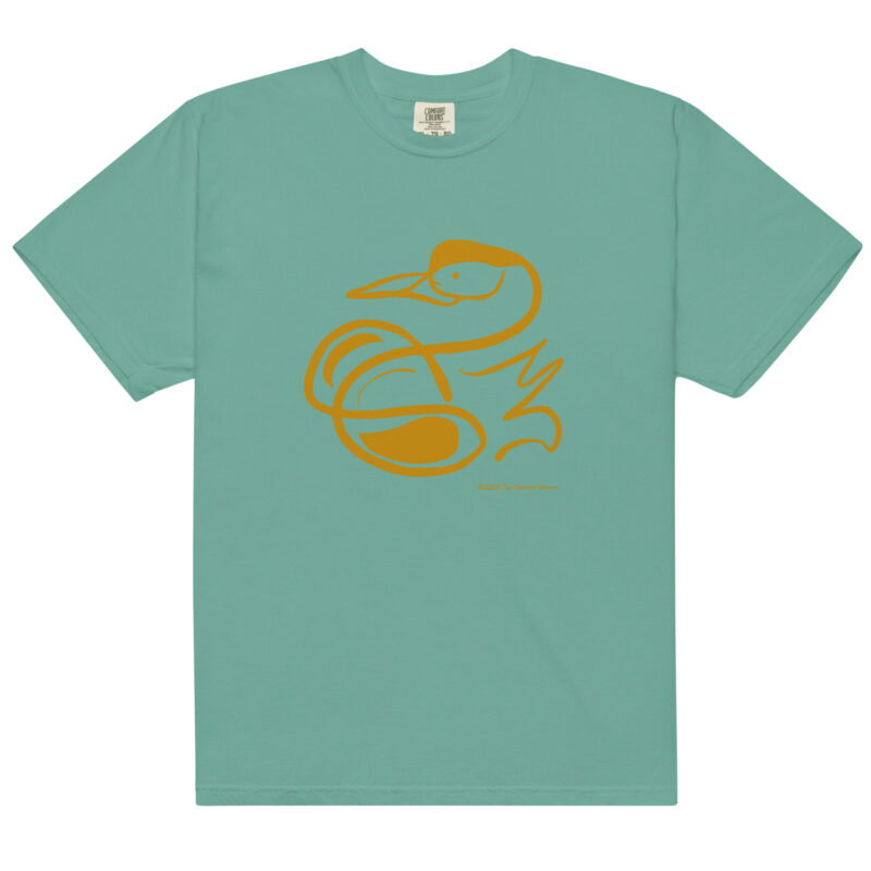 GOLD SWAN - Unisex Soft Heavyweight Tee - Image 11