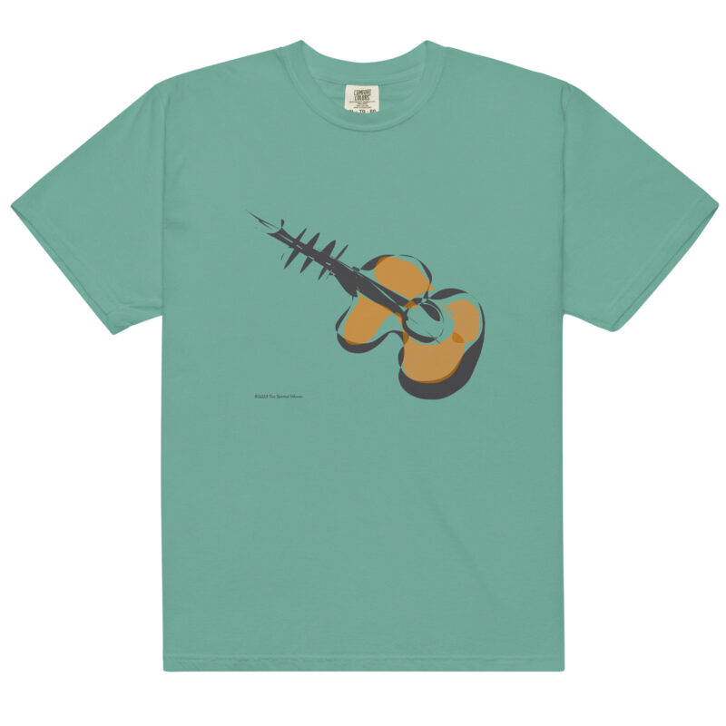 GUITAR - Unisex Soft Heavyweight Tee - Image 13