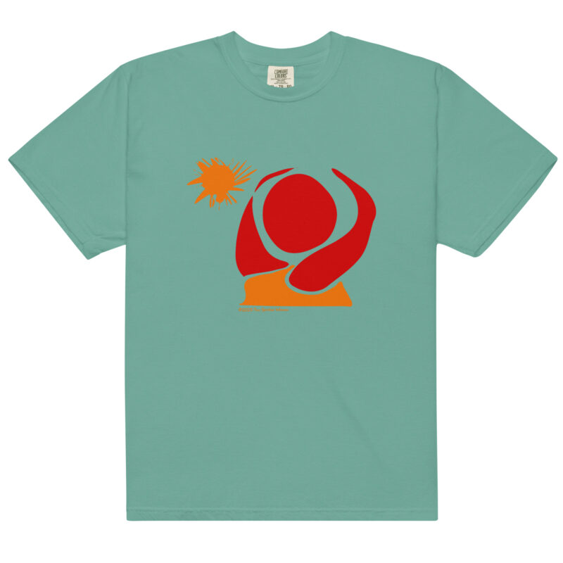 BIG SUN - Unisex Soft Heavyweight Tee - Image 9