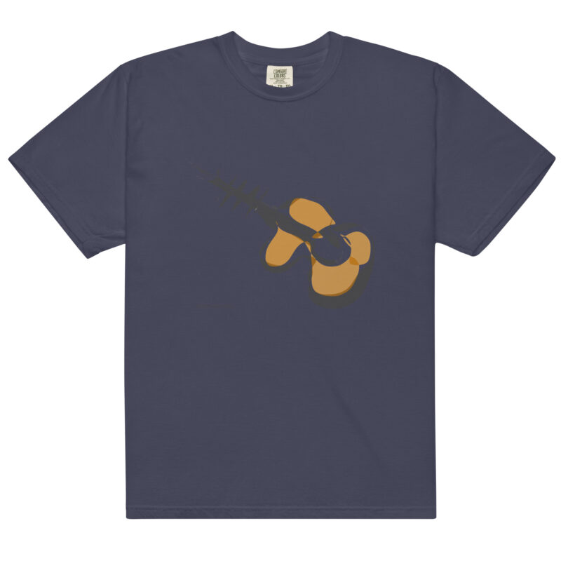 GUITAR - Unisex Soft Heavyweight Tee - Image 4
