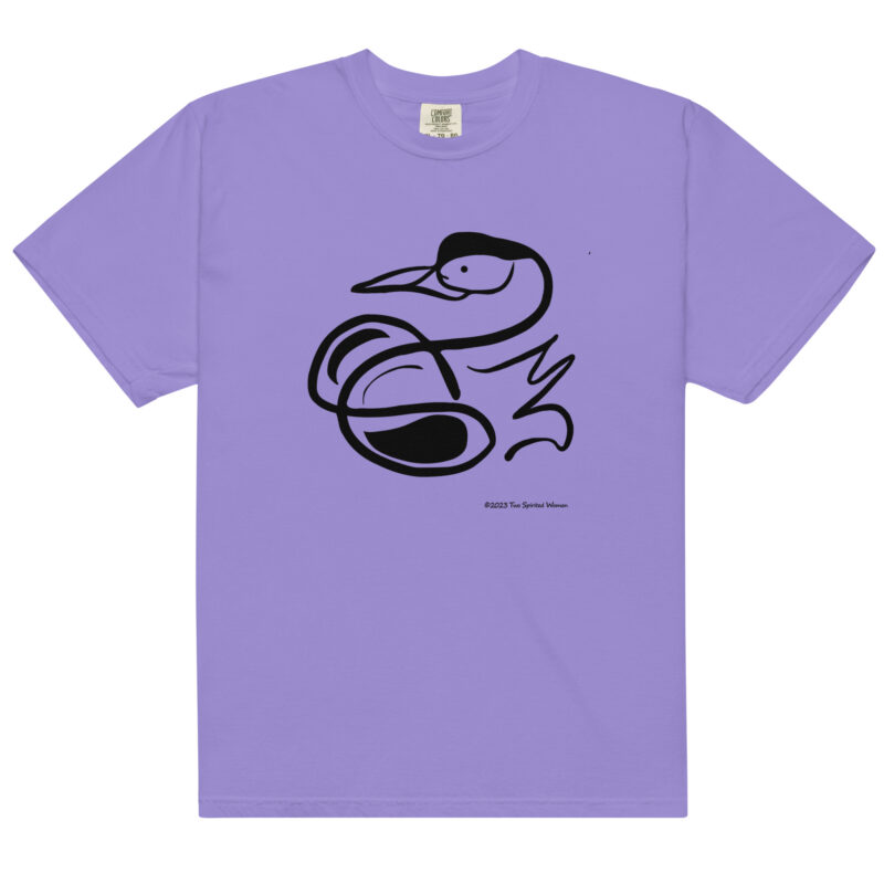 BLACK SWAN - Unisex Soft Heavyweight Tee - Image 10