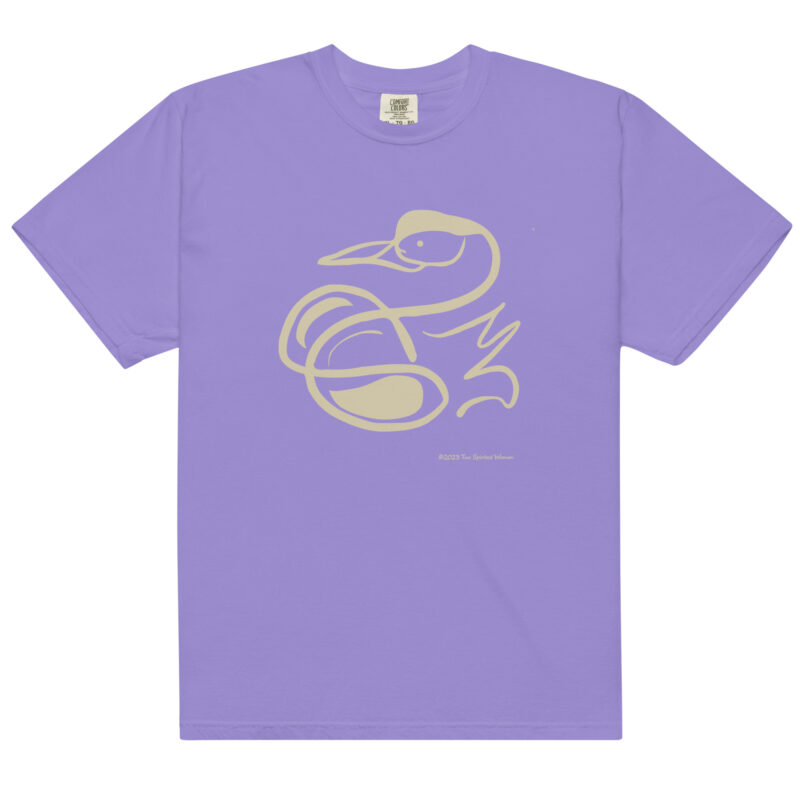 GOLD SWAN - Unisex Soft Heavyweight Tee - Image 15