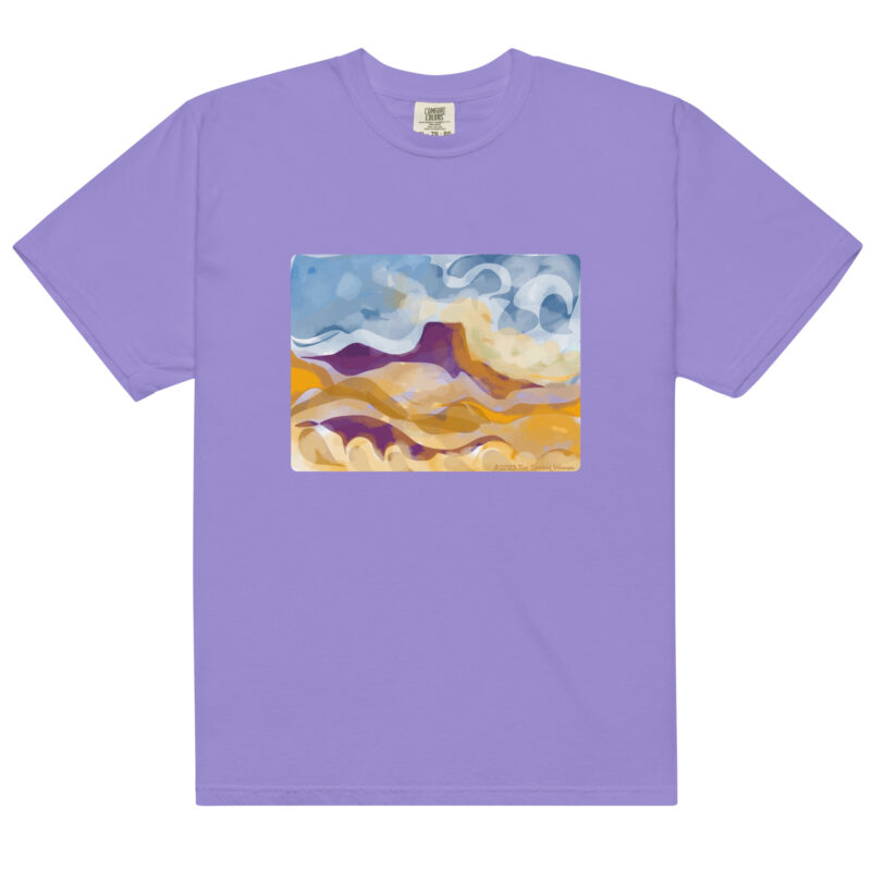 ABIQUIU PEDERNAL - Unisex Soft Heavyweight Tee - Image 12