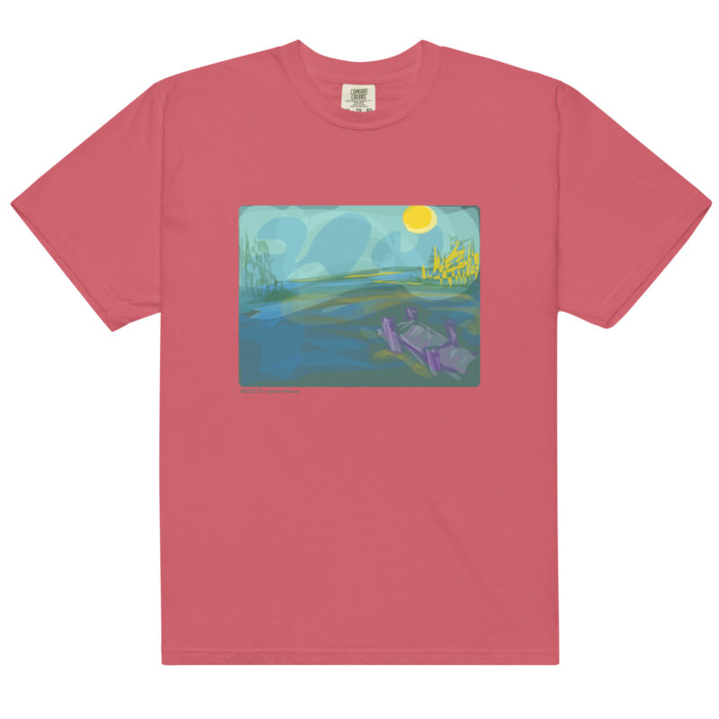 WATERFRONT - Unisex Soft Heavyweight Tee - Image 6