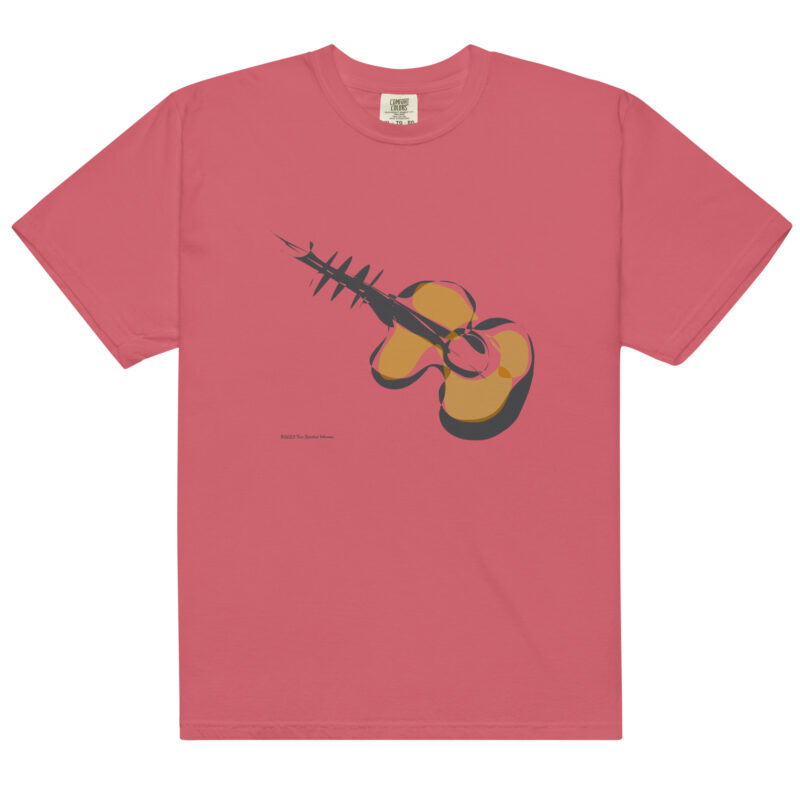 GUITAR - Unisex Soft Heavyweight Tee - Image 9
