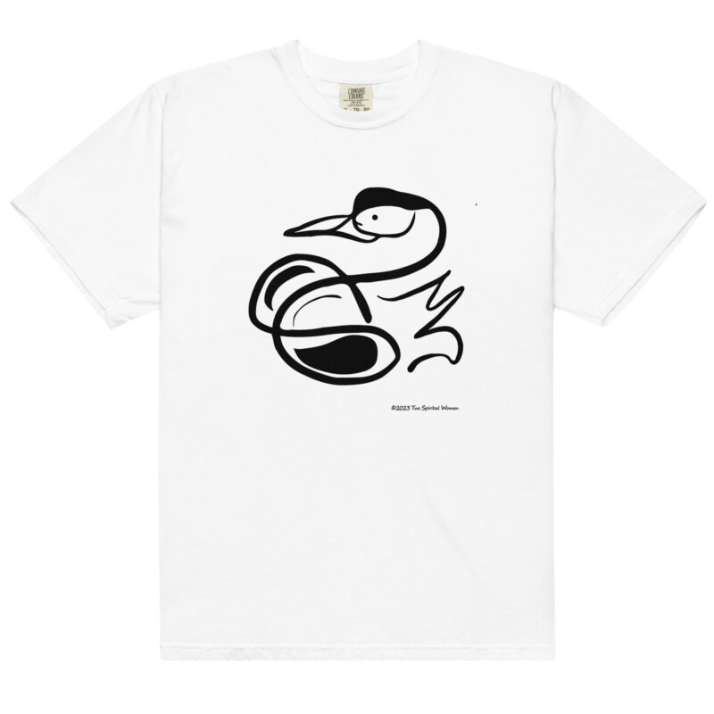 BLACK SWAN - Unisex Soft Heavyweight Tee - Image 13
