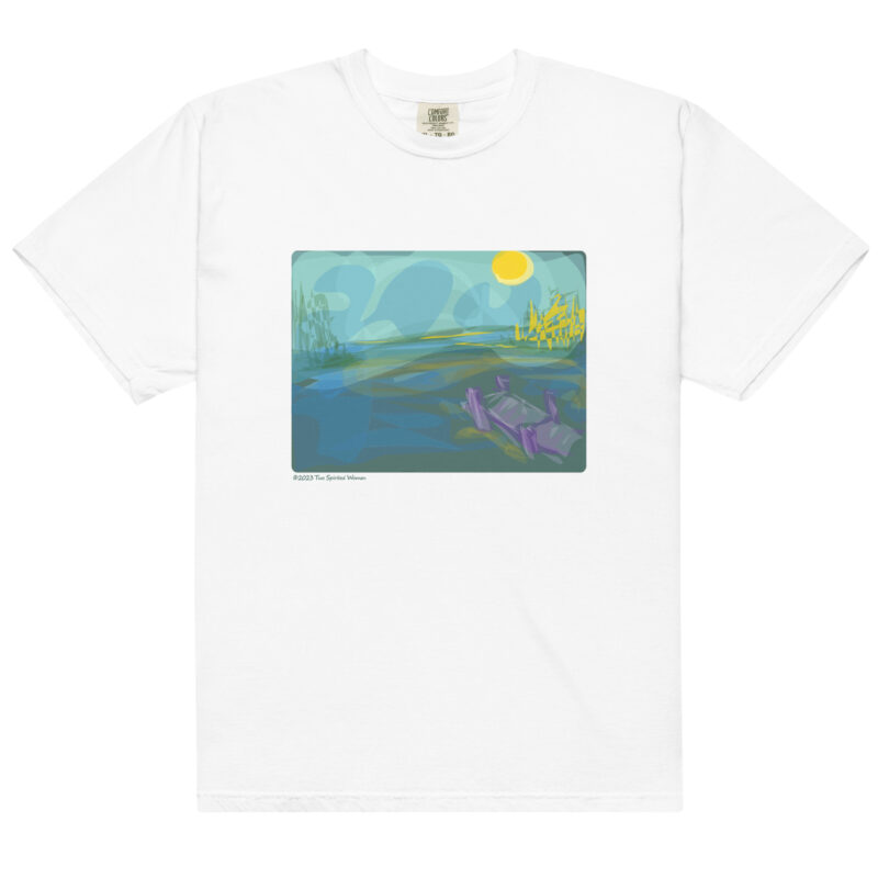WATERFRONT - Unisex Soft Heavyweight Tee - Image 12