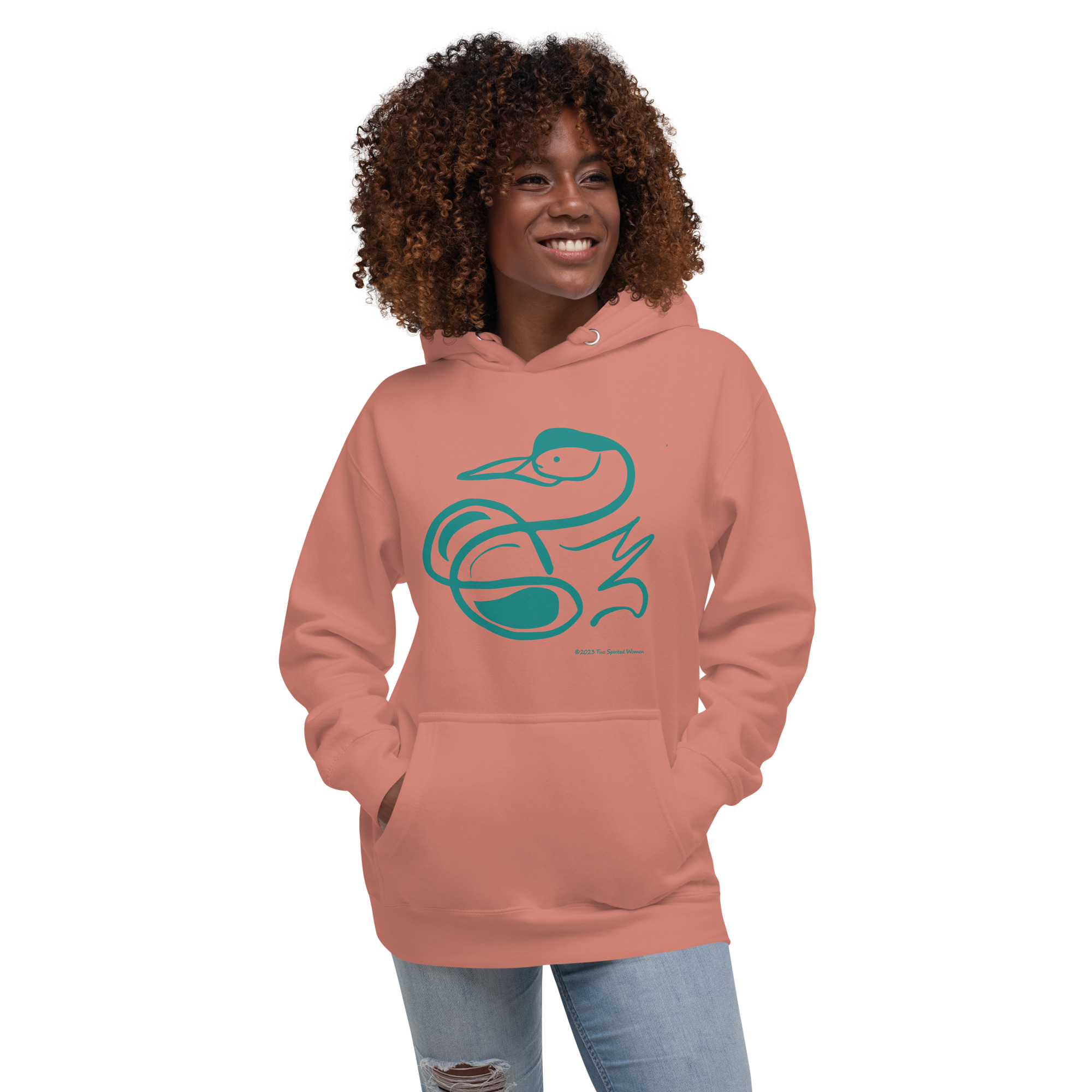 TEAL SWAN - Unisex Premium Hoodie - Image 4