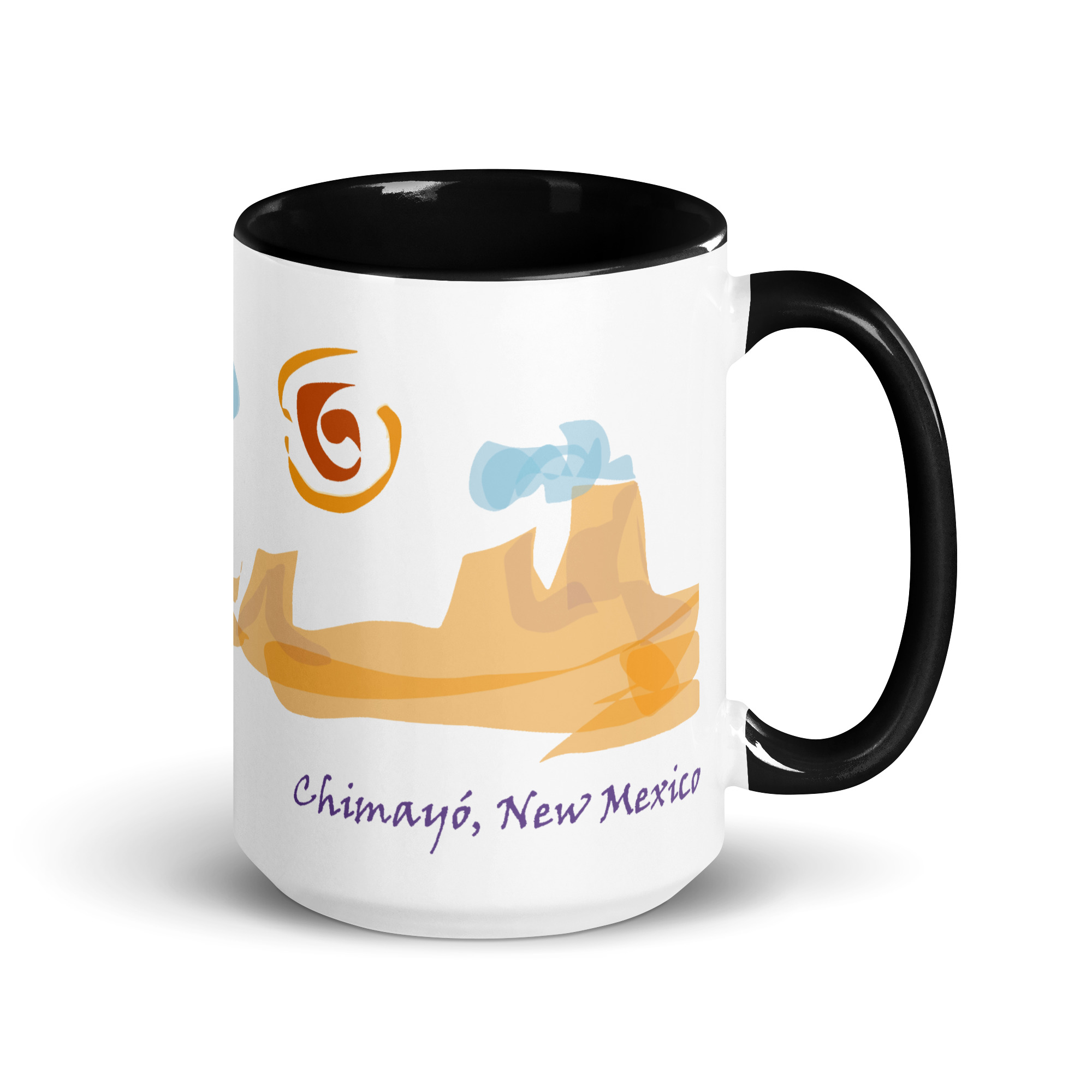 CHIMAYO PILGRIMAGE - Colorful Mug, 11 & 15 oz - Image 62