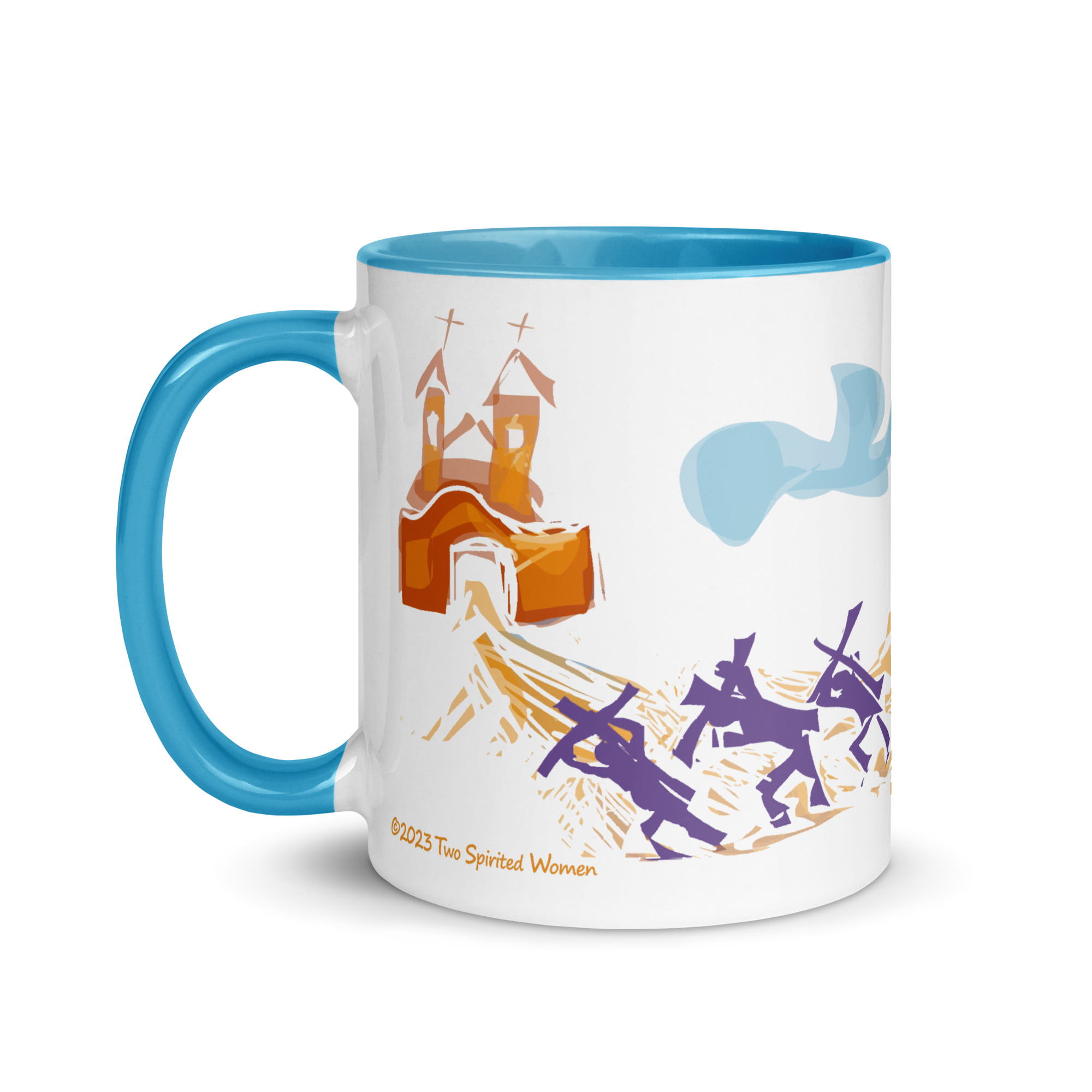 CHIMAYO PILGRIMAGE - Colorful Mug, 11 & 15 oz - Image 51