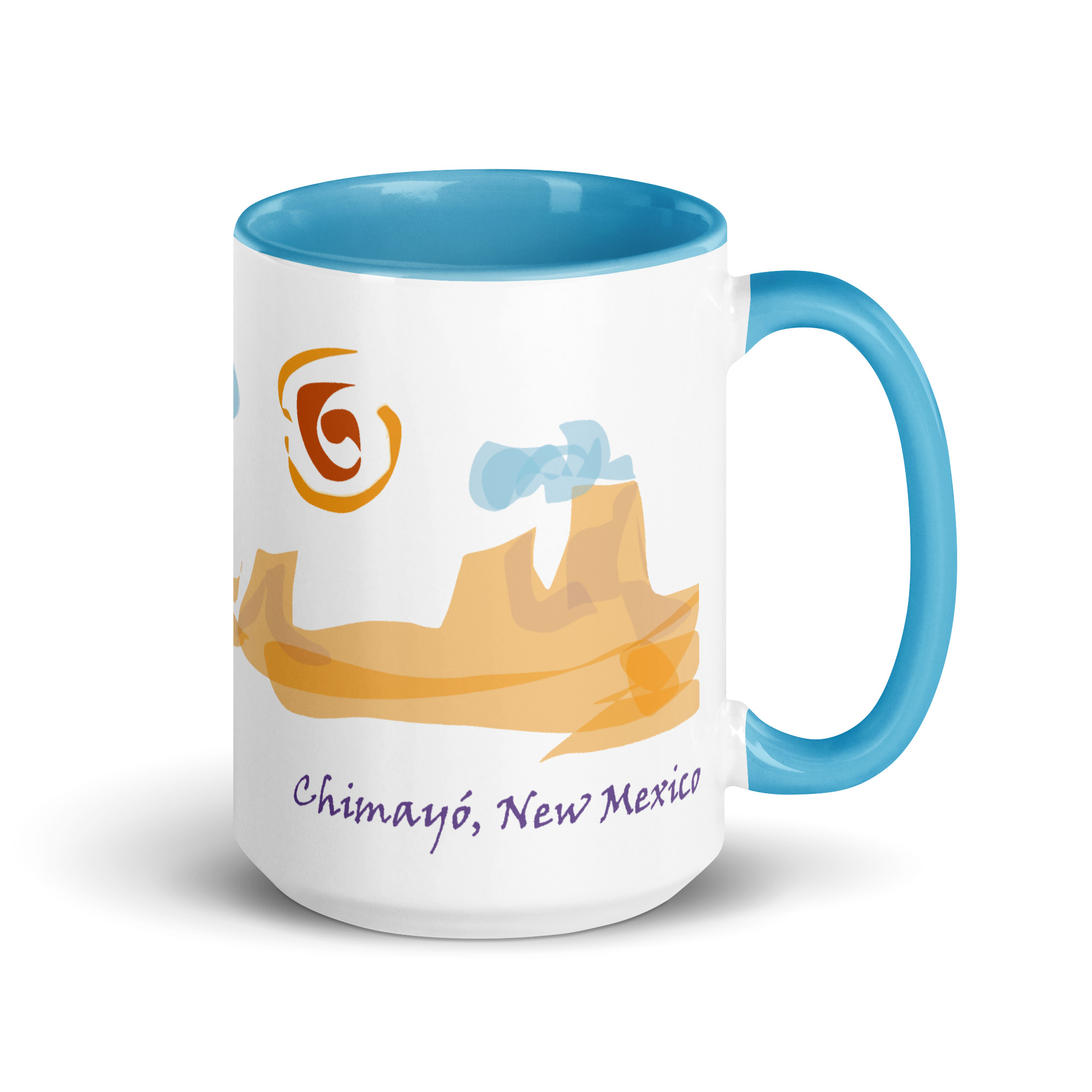 CHIMAYO PILGRIMAGE - Colorful Mug, 11 & 15 oz - Image 67