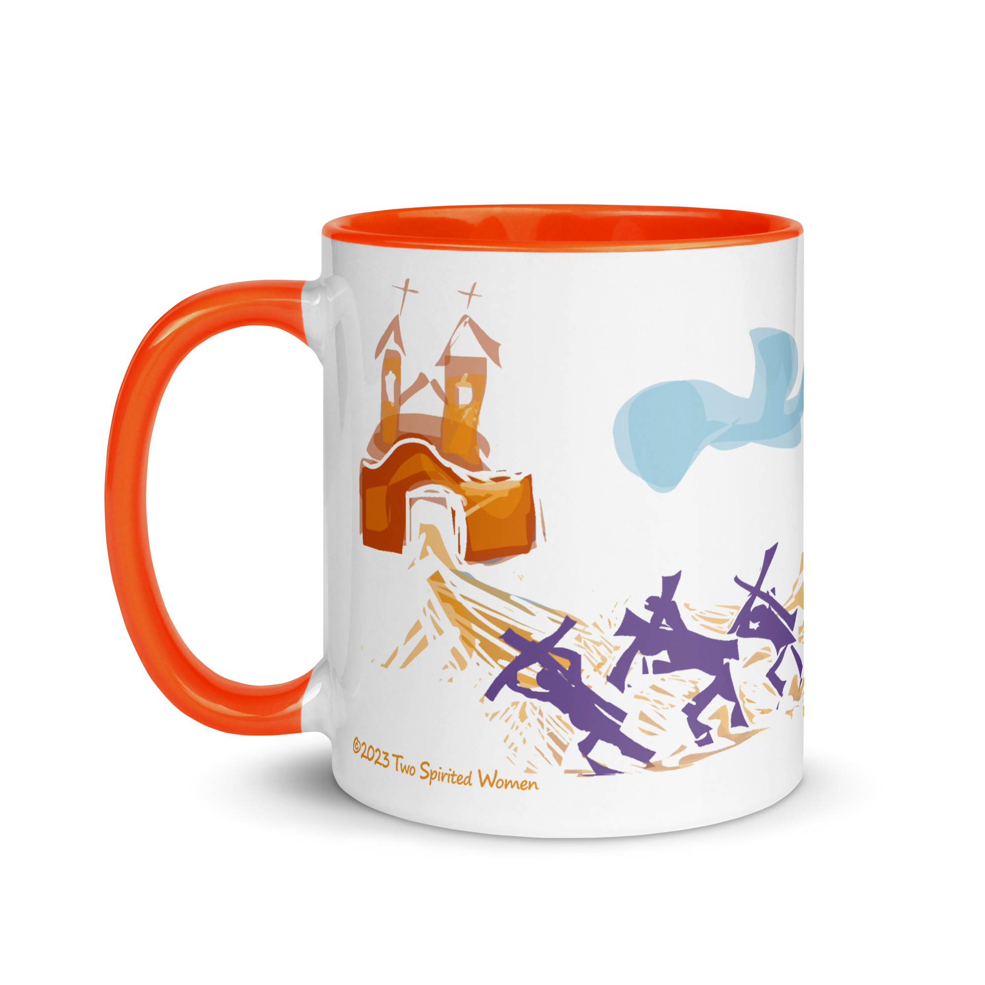 CHIMAYO PILGRIMAGE - Colorful Mug, 11 & 15 oz - Image 48
