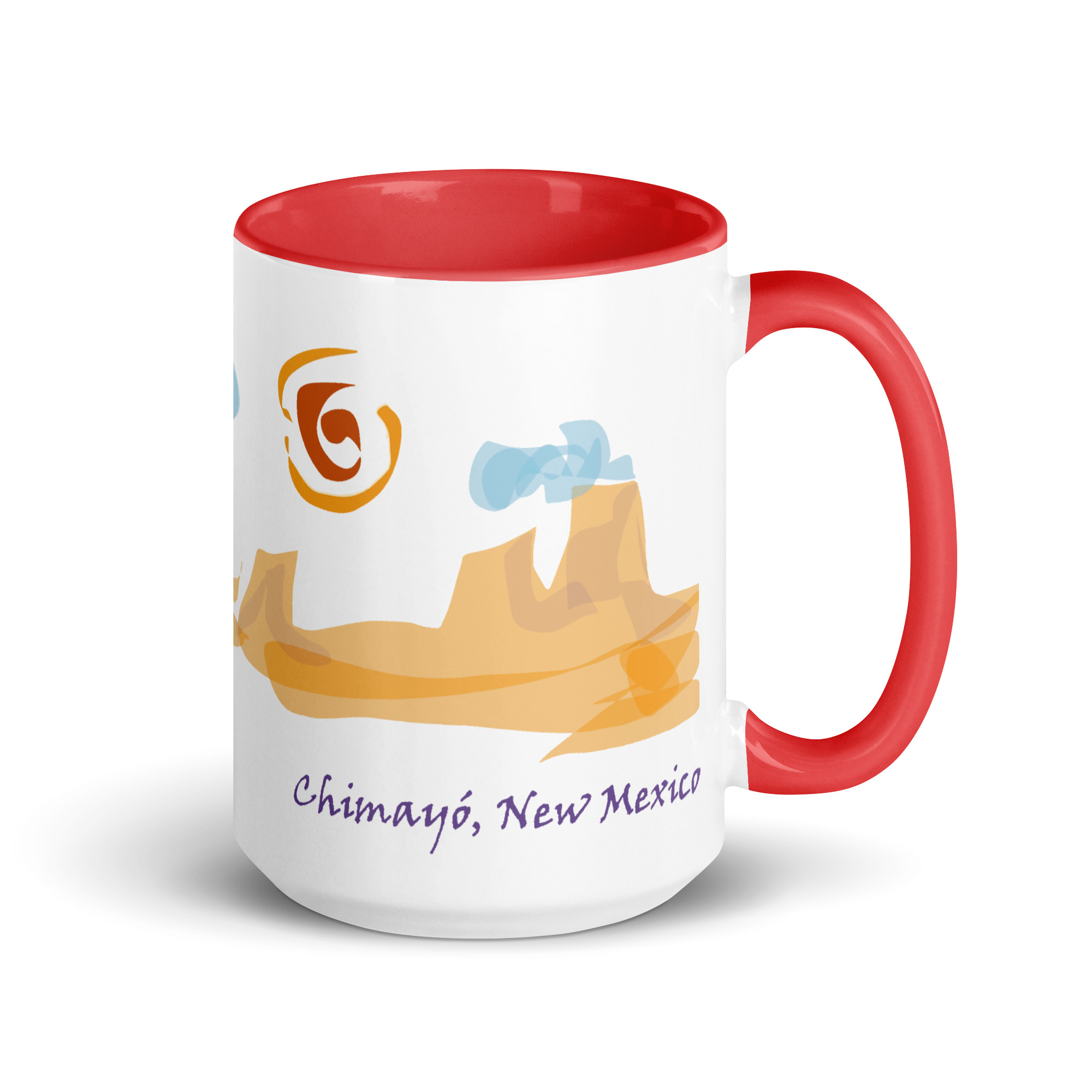 CHIMAYO PILGRIMAGE - Colorful Mug, 11 & 15 oz - Image 64